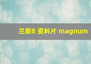 兰斯8 资料片 magnum